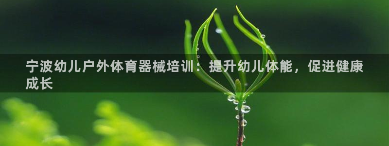 极悦平台是正规平台吗安全吗知乎：宁波幼儿户外体育器械
