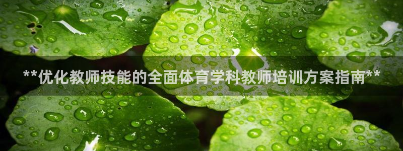 极悦官网入口登录网址：**优化教师技能的全面体育学科