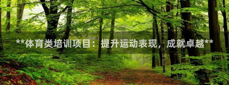 极悦平台是什么平台的：**体育类培训项目：提升运动表