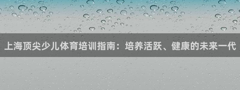 极悦平台注册申请流程详解图：上海顶尖少儿体育培训指南