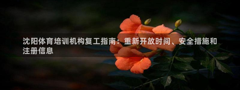 极悦平台用户评价在哪里看：沈阳体育培训机构复工指南：