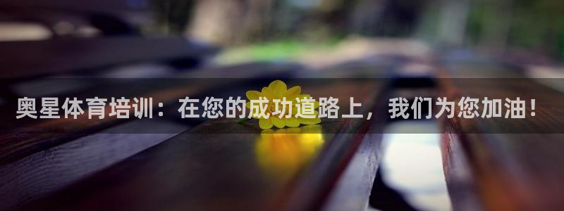 极悦平台是干嘛的啊：奥星体育培训：在您的成功道路上，