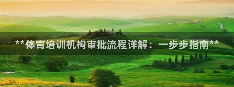 极悦平台官方网站下载安卓：**体育培训机构审批流程详