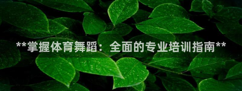 极悦平台登录入口注册不了：**掌握体育舞蹈：全面的专